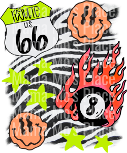 BDCO_145✨ Single Sheet DTF Transfer ✨