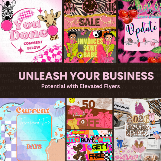 Mo's March Interaction Pack + $1 Custom Flyer Add-On (Limited)