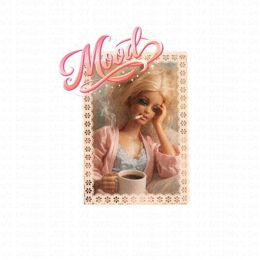 Burnt out Barbie Collab _02✨ Single Sheet DTF Transfer ✨ $2