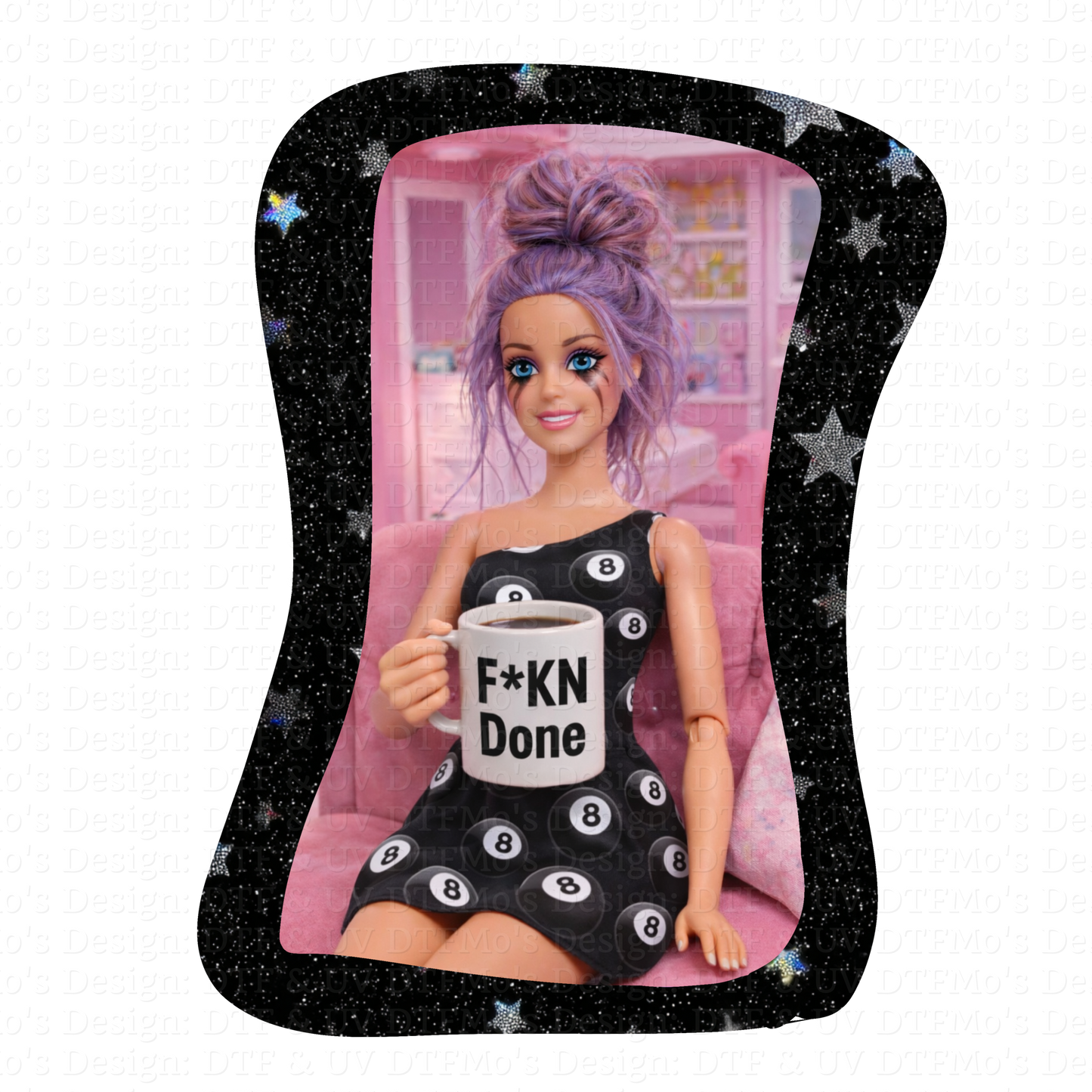 Burnt out Barbie Collab _06✨ Single Sheet DTF Transfer ✨ $2