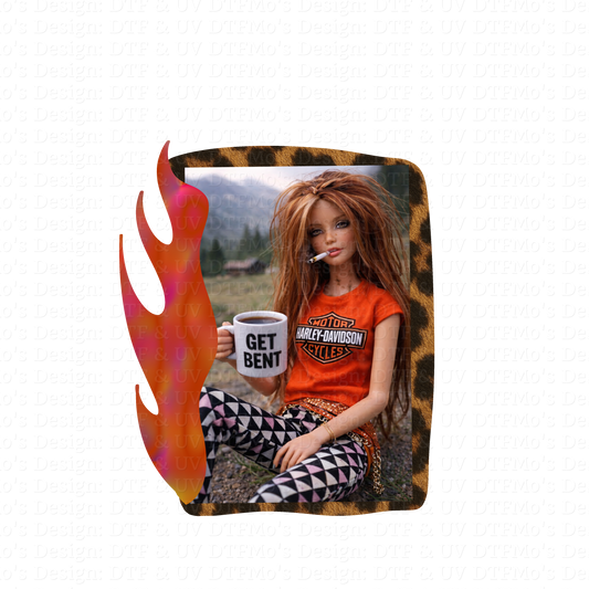 Burnt out Barbie Collab _09✨ Single Sheet DTF Transfer ✨ $2
