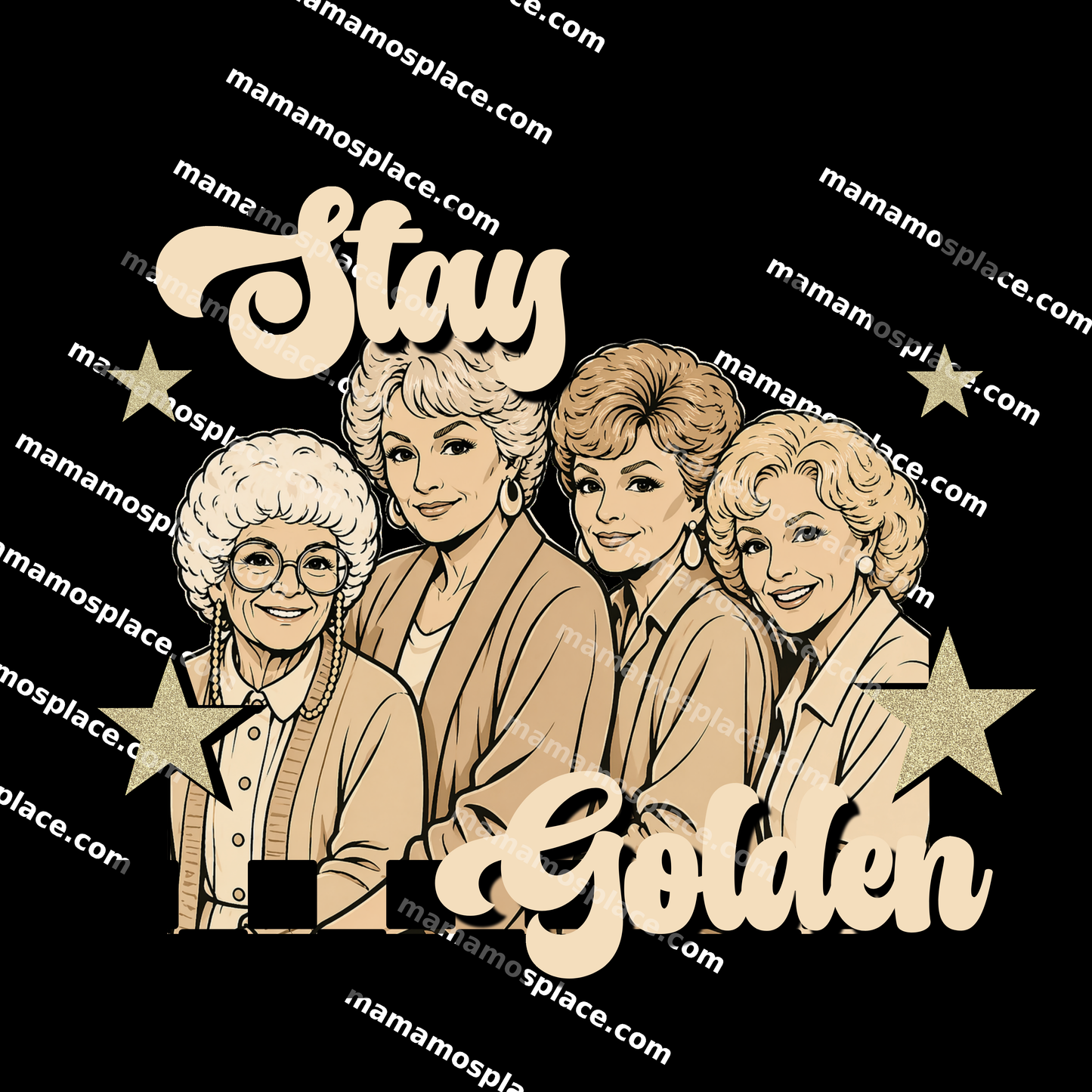 Golden Girls Collab _05✨ DTF Transfer  ✨ $2