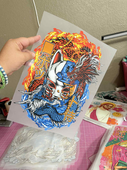 ✨ 9 Inch Ready to Ship DTF Transfers ✨