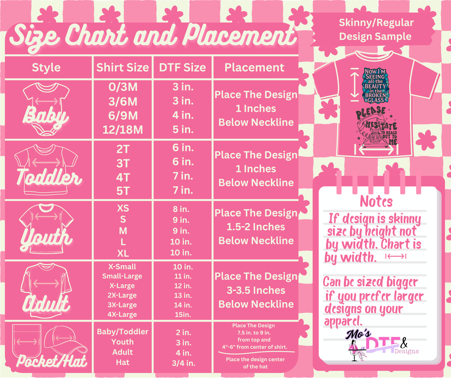 ✨ Scratched Ready to Ship DTF Transfers ✨ (No refunds on these since they are slight scratches)