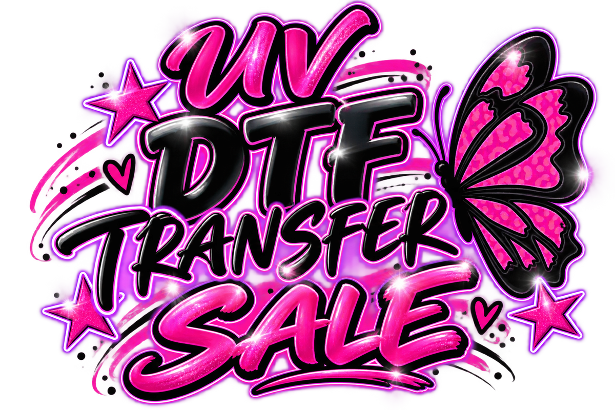 ✨  UV DTF Transfer SALE | Regular + Long & Skinny ✨ Thursday All Day -Saturday 12pm CST✨ CUSTOM & GALLERY DTF TRANSFERS  ✨ (Copy)