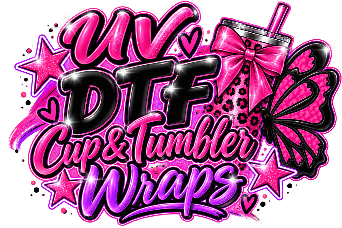 ✨ UV DTF Cup & Tumbler Wraps ✨ – Peel & Stick Perfection!Everyday✨ CUSTOM & GALLERY DTF TRANSFERS  ✨