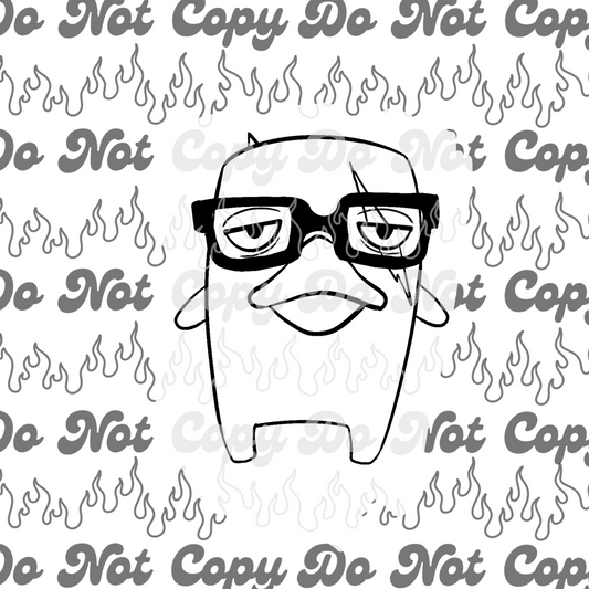 Duck Epic Hand-Drawn Artwork by Kai | Limited 10 Slots