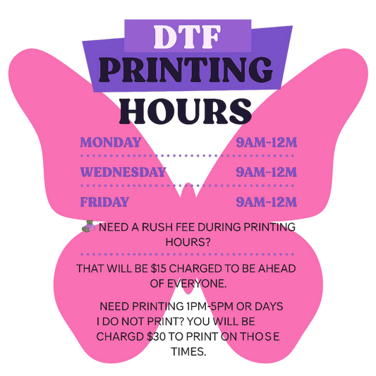 DTF RUSH FEE